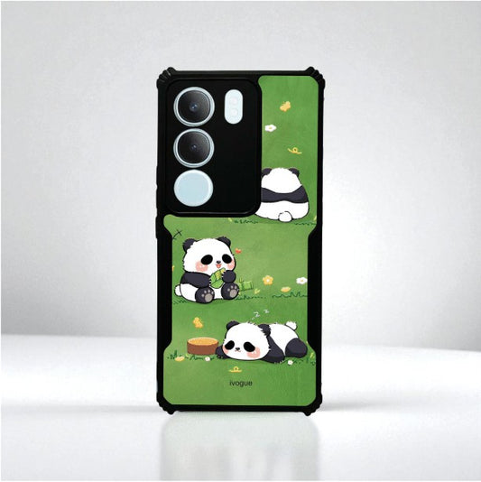 ivogue Panda Playground Mobile Cover For VIVO Y19s