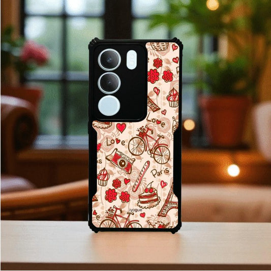 ivogue French Fancy Mobile Cover For VIVO Y19s