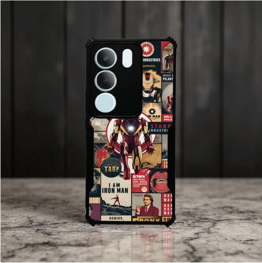 ivogue Iron Man Mobile Cover For VIVO Y19s