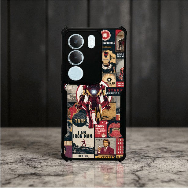 ivogue Iron Man Mobile Cover For VIVO Y29