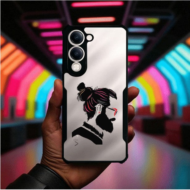 ivogue Men's Style Mobile Cover For VIVO Y19e