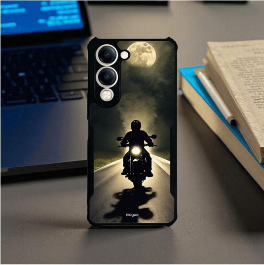 ivogue Bike Rider Mobile Cover For VIVO Y19e