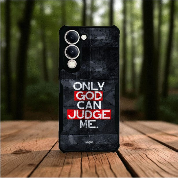 ivogue Only God Can Judge Me Mobile Cover For VIVO Y29S
