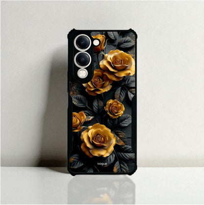 ivogue Golden Rose Mobile Cover For VIVO Y29S
