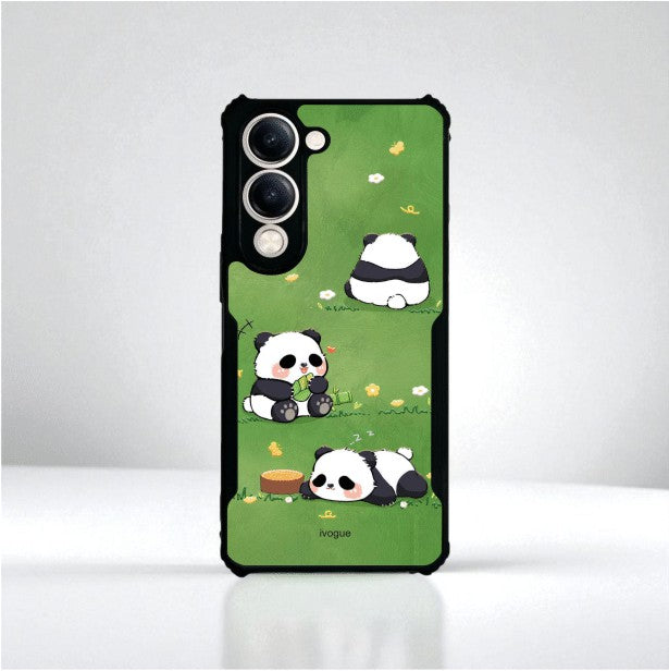 ivogue Panda Playground Mobile Cover For VIVO Y19e