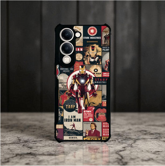 ivogue Iron Man Mobile Cover For VIVO Y19e
