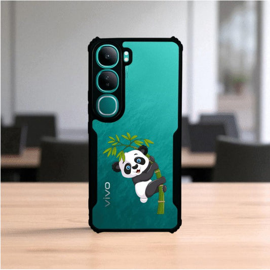 ivogue Panda and Tree Mobile Cover For VIVO Y300