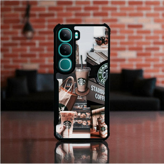 ivogue Starbucks Coffee Mobile Cover For VIVO Y300