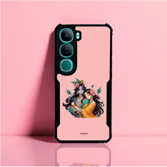 ivogue Radha Krishna Bliss Mobile Cover For VIVO Y300