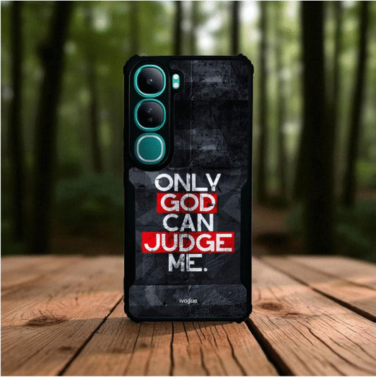 ivogue Only God Can Judge Me Mobile Cover For VIVO Y300