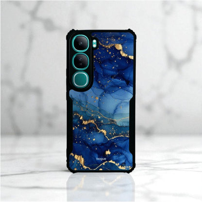 ivogue Blue Opulence Mobile Cover For VIVO Y300