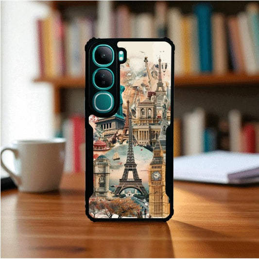 ivogue Travel Dreams Mobile Cover For VIVO Y300
