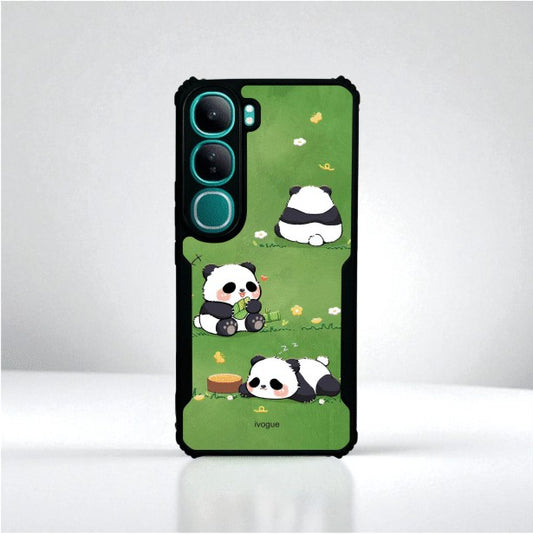 ivogue Panda Playground Mobile Cover For VIVO Y300