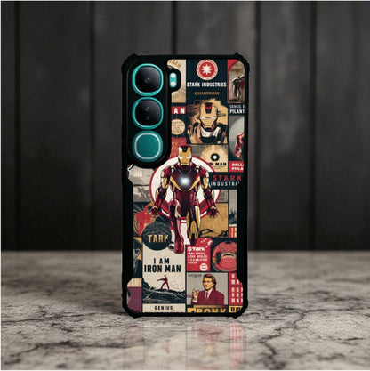 ivogue Iron Man Mobile Cover For VIVO Y300