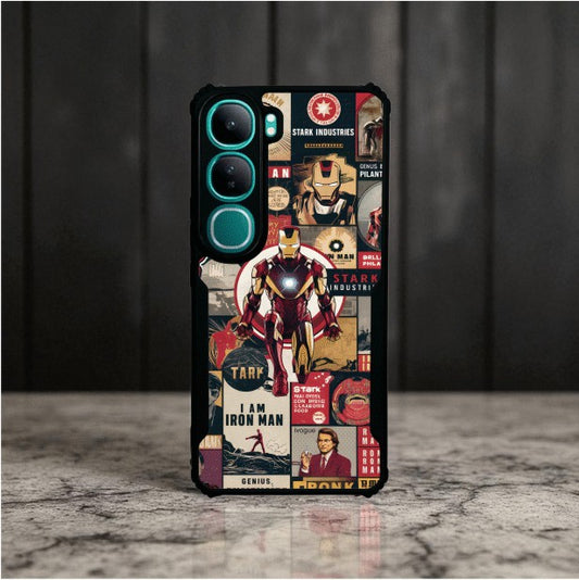 ivogue Iron Man Mobile Cover For VIVO Y300
