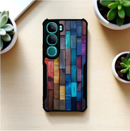 ivogue Timber Tones Mobile Cover For VIVO Y300