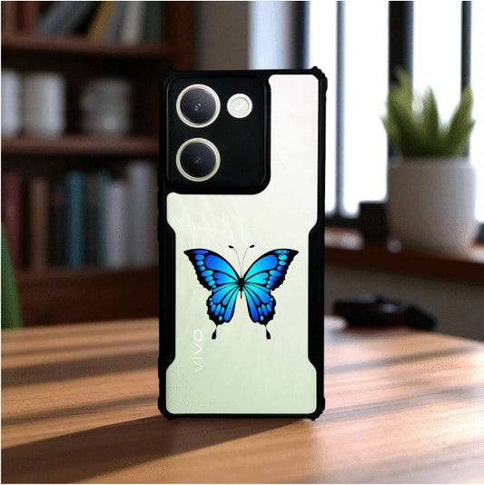 ivogue Butterfly Mobile Cover For VIVO Y300 Plus