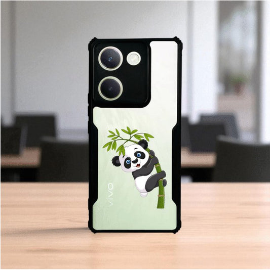 ivogue Panda and Tree Mobile Cover For VIVO Y300 Plus