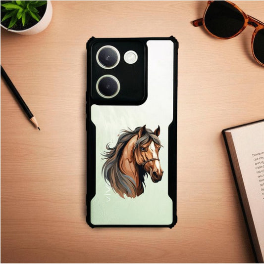 ivogue Horse Mobile Cover For VIVO Y300 Plus