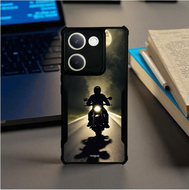 ivogue Bike Rider Mobile Cover For VIVO Y300 Plus