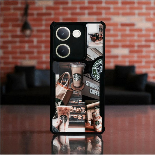 ivogue Starbucks Coffee Mobile Cover For VIVO Y300 Plus
