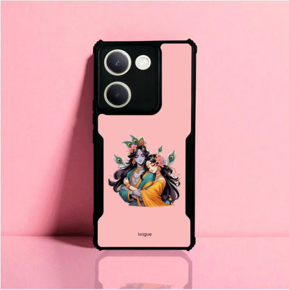 ivogue Radha Krishna Bliss Mobile Cover For VIVO Y300 Plus