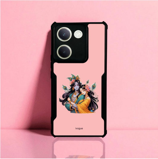 ivogue Radha Krishna Bliss Mobile Cover For VIVO Y300 Plus
