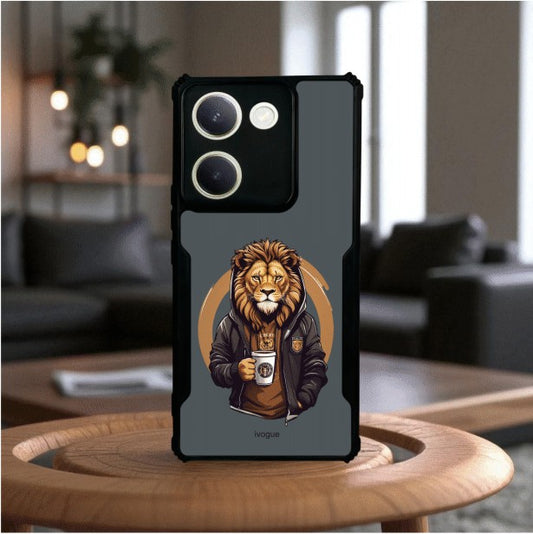 ivogue Stylish Lion Mobile Cover For VIVO Y300 Plus
