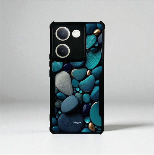 ivogue Ocean Pebbles Mobile Cover For VIVO Y300 Plus