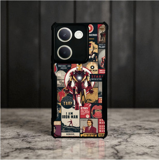 ivogue Iron Man Mobile Cover For VIVO Y300 Plus