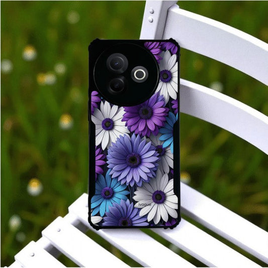 ivogue Violet Bloom Mobile Cover For VIVO Y39