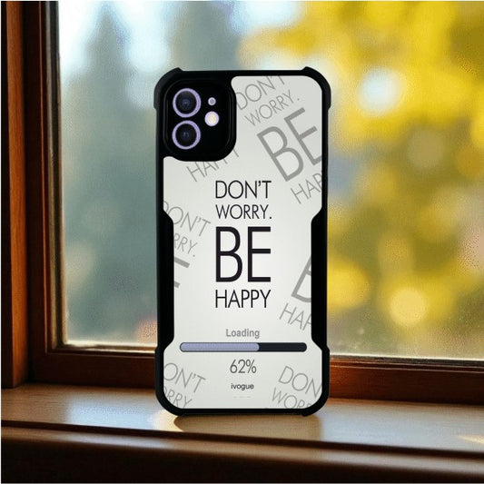 ivogue Be Happy Mobile Cover For Apple iphone 12