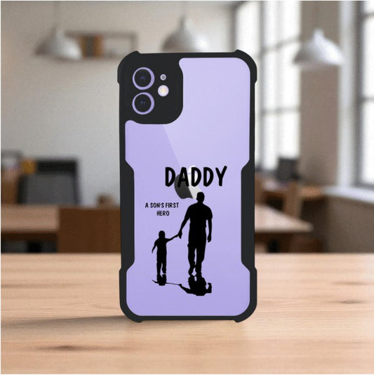 ivogue Daddy and Son Mobile Cover For Apple iphone 12