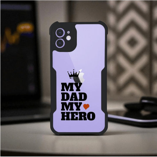 ivogue My Dad My Hero Mobile Cover For Apple iphone 12