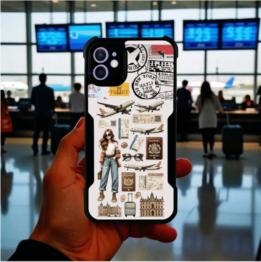 ivogue Travel Girl Vibes Mobile Cover For Apple iphone 11