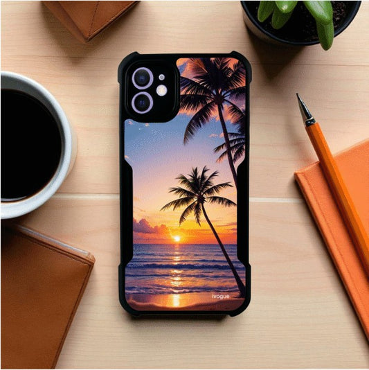 ivogue Sunset Vibes Mobile Cover For Apple iphone 12