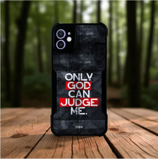 ivogue Only God Can Judge Me Mobile Cover For Apple iphone 12