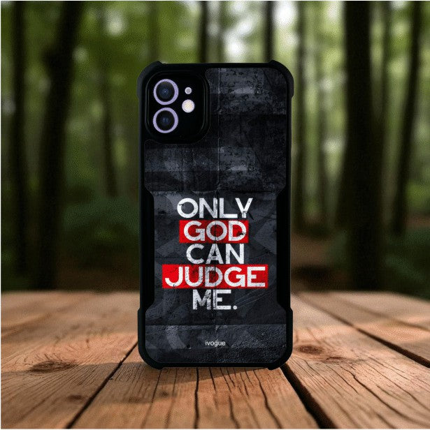 ivogue Only God Can Judge Me Mobile Cover For Apple iphone 11