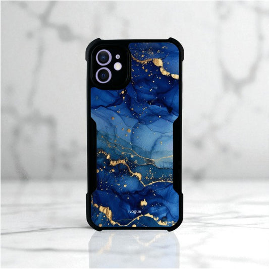 ivogue Blue Opulence Mobile Cover For Apple iphone 12