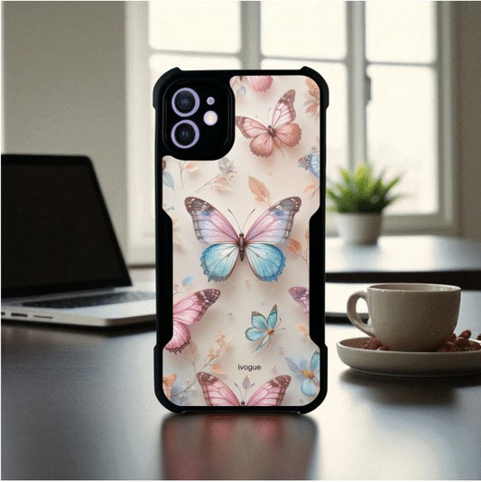 ivogue Butterfly Bloom Mobile Cover For Apple iphone 12