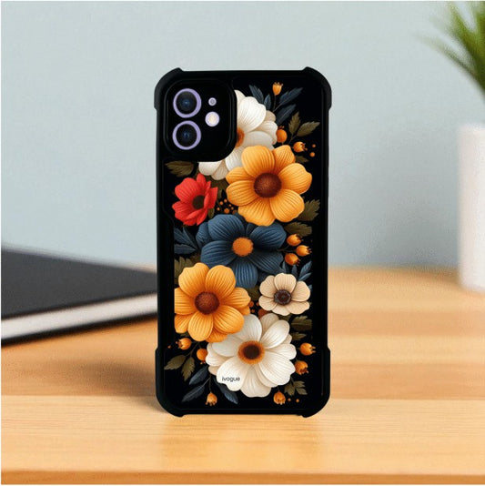 ivogue Retro Petals Mobile Cover For Apple iphone 11