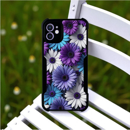 ivogue Violet Bloom Mobile Cover For Apple iphone 12