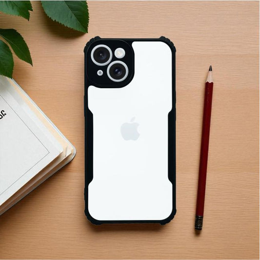 ivogue ipackey Clear Mobile Cover For Apple iphone 15