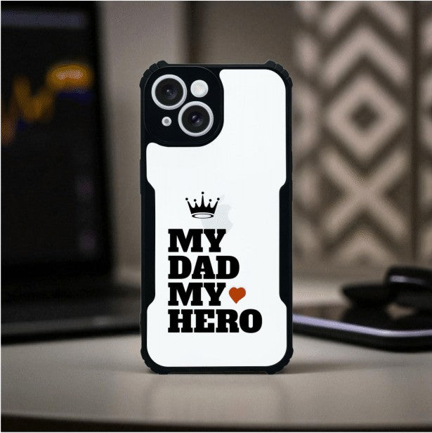 ivogue My Dad My Hero Mobile Cover For Apple iphone 14 Plus