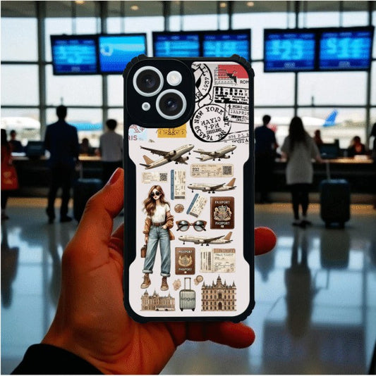 ivogue Travel Girl Vibes Mobile Cover For Apple iphone 14 Plus