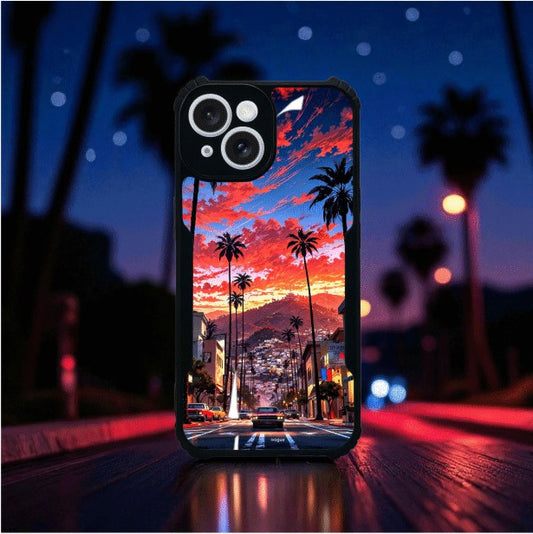 ivogue Palm City Nights Mobile Cover For Apple iphone 13