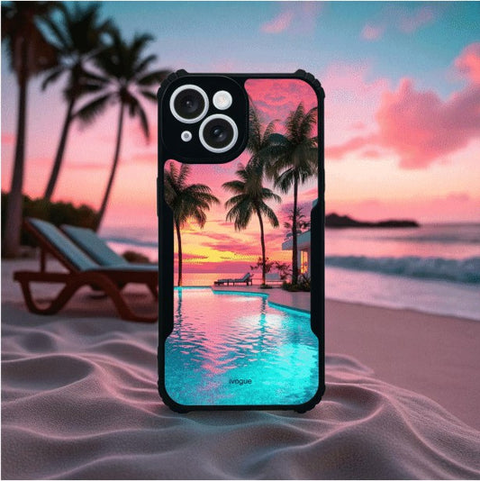ivogue Sunset Serenity Mobile Cover For Apple iphone 15