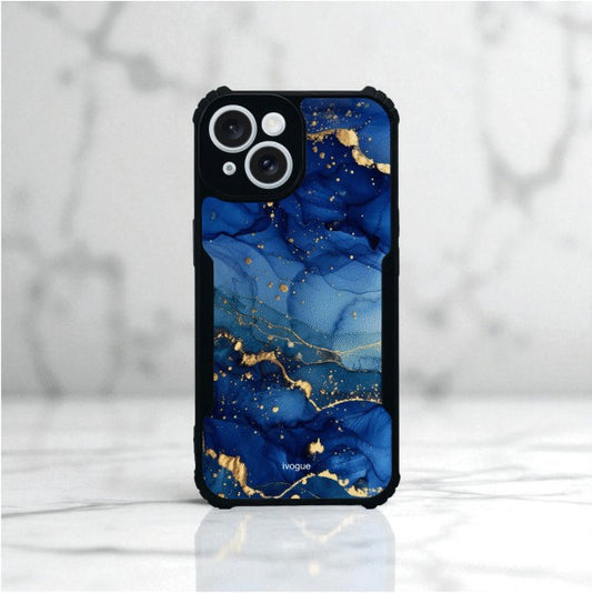 ivogue Blue Opulence Mobile Cover For Apple iphone 14