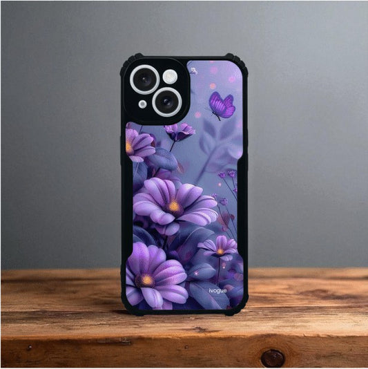 ivogue Purple Serenity Mobile Cover For Apple iphone 15