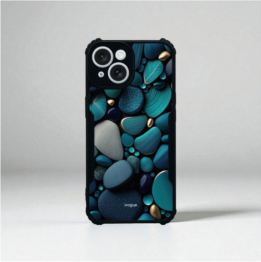 ivogue Ocean Pebbles Mobile Cover For Apple iphone 15